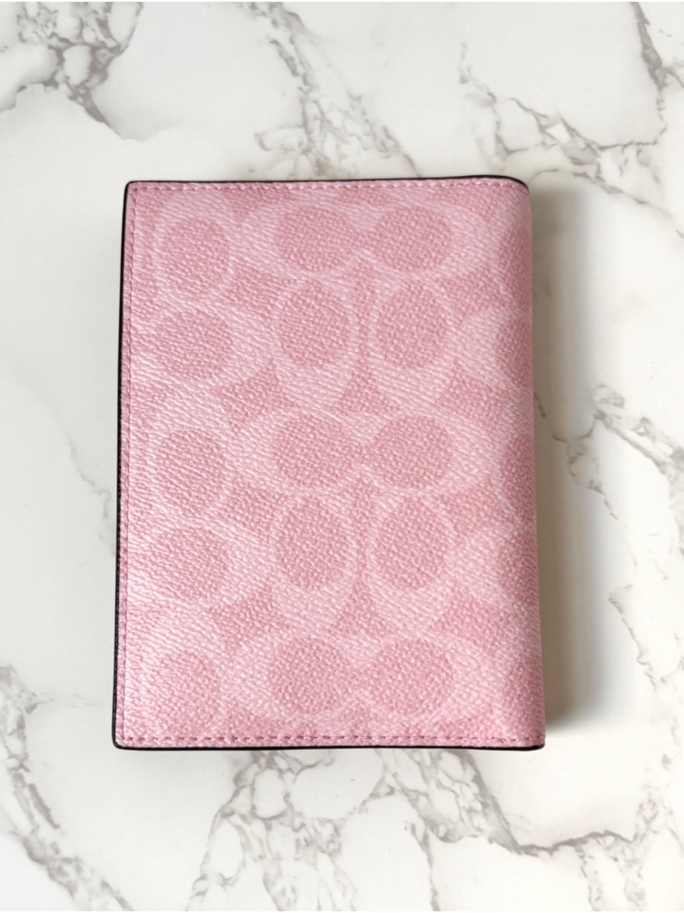 New Coach Powder Pink Passport Card Holder Wallet Limited Edition 2026 Release - Picture 4 of 10
